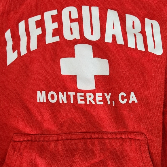 Monterey California Lifeguard Hoodie Youth Medium - Picture 4 of 4